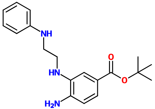 (image for) MC021811 4-Amino-3-(2-phenylamino-ethylamino)-benzoic acid tert-butyl ester